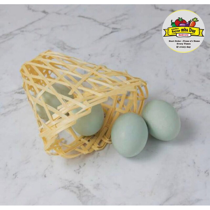 

Telur Bebek / Telur Ayam Kampung (1 Pcs)