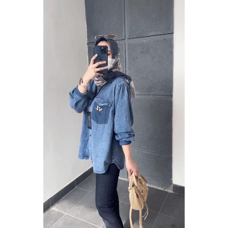 ( BISA COD ) JIA BLOUSE BUSUI