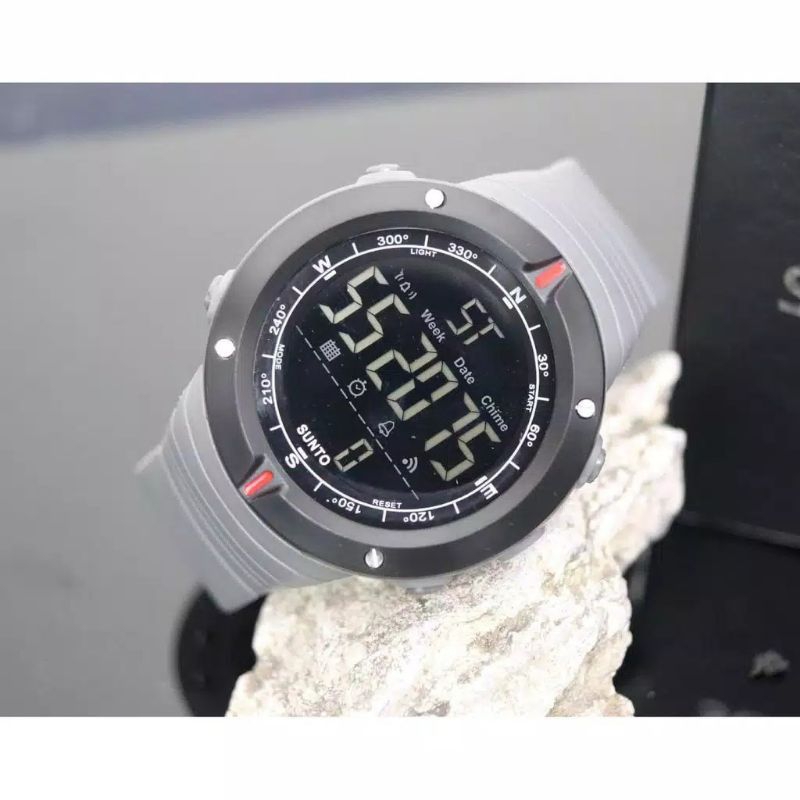 (Terima Cod)Jam Tangan Pria Sunto Galis  Digital  Anti AirStrap Rubber/Karet(Dikirim Dari Jakarta)