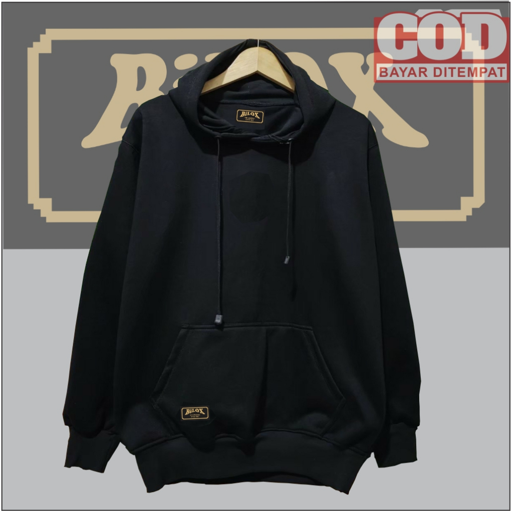Sweater Hoodie Polos BILOX Pria Wanita Premium Distro