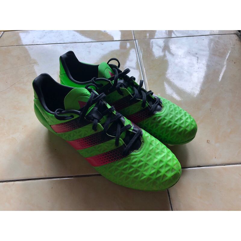 SEPATU BOLA ADIDAS ACE 16.2 GREEN size 42 (26,5cm)