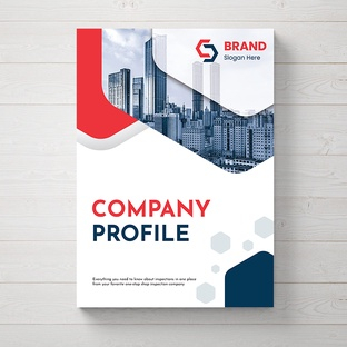 Template Premium Company Profile AI - EPS Format