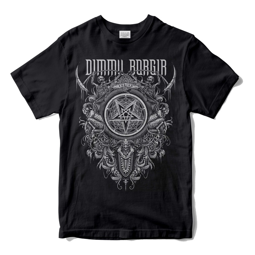 Kaos Band Dimmu Borgir Eonian T-Shirt Musik Metal Dimmu Borgir