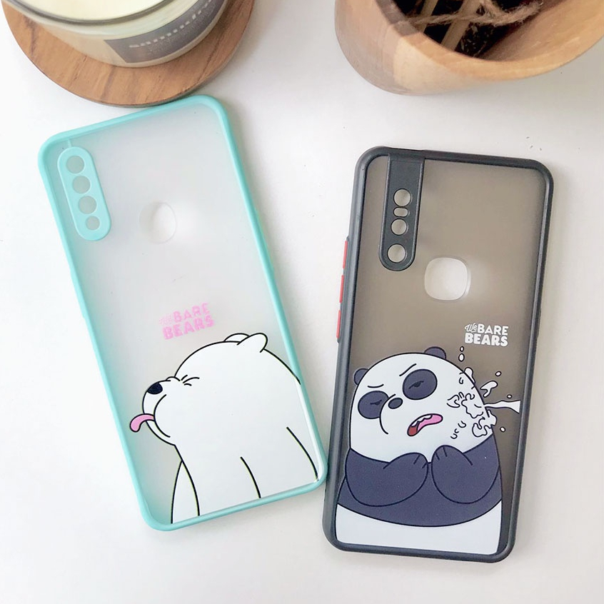 PRINTING HYBRID Panda case iphone 6 7 8 plus x xr xs max 11 12 pro max