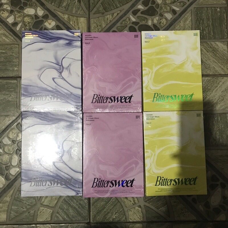 [READY STOCK] Wonho 2nd Single Album Bittersweet sealed.