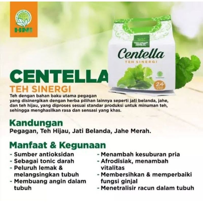 

Teh Sinergi Centella Teh Herbal Kesehatan & Diet