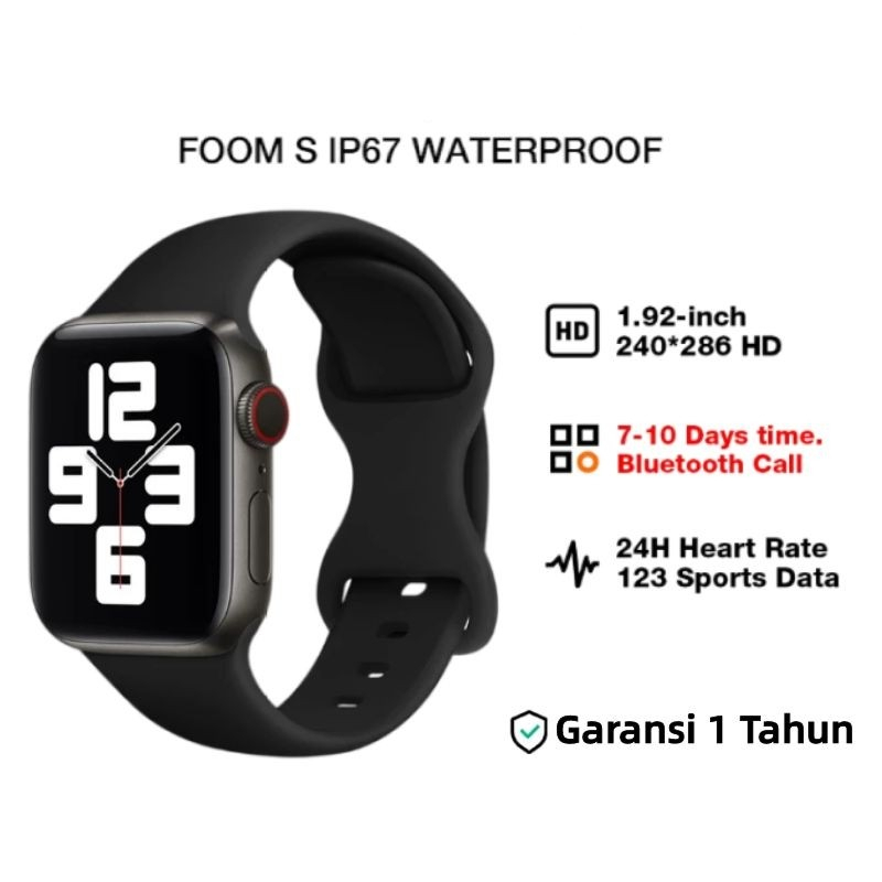 SMARTWATCH Bluetooth Call Wireless Charging Z52 Fitnes Tracker Detak Jantung