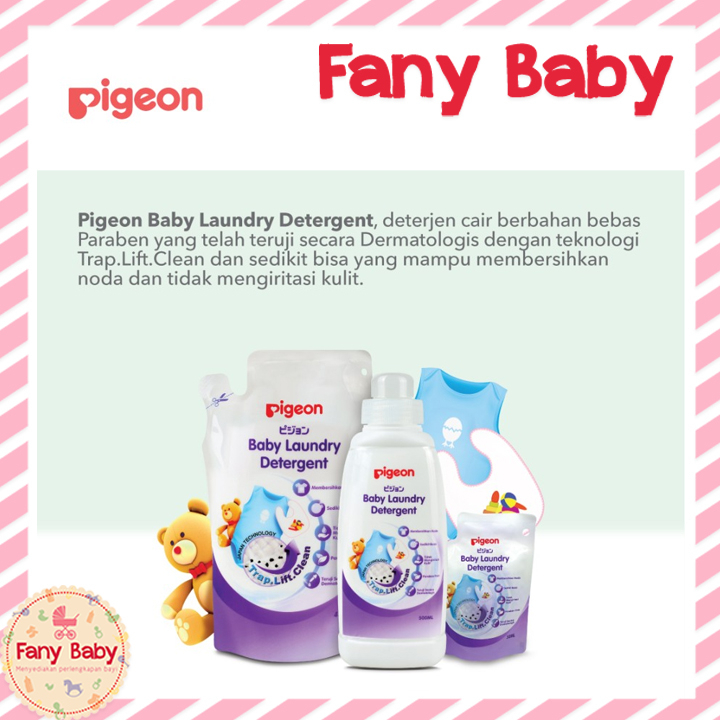 PIGEON LIQUID LAUNDRY DETERGENT 450ML &amp; 500ML