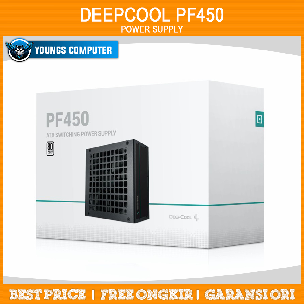 PSU DEEPCOOL PF450 450W 80+ FLAT CABLE | Power Supply