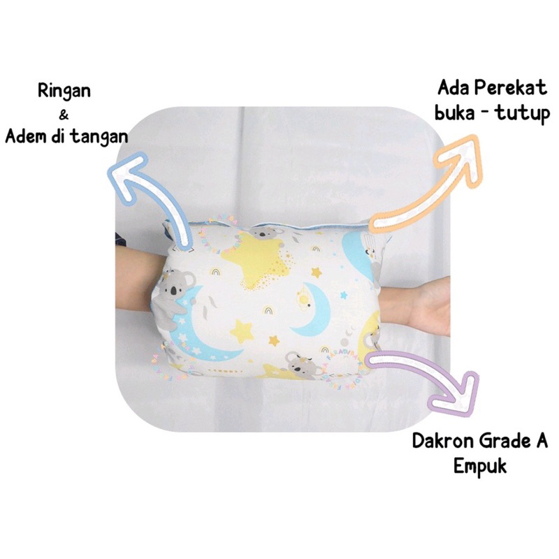 Bantal Lengan Bayi Asi Menyusui Bantal Gendong Minum Susu Newborn