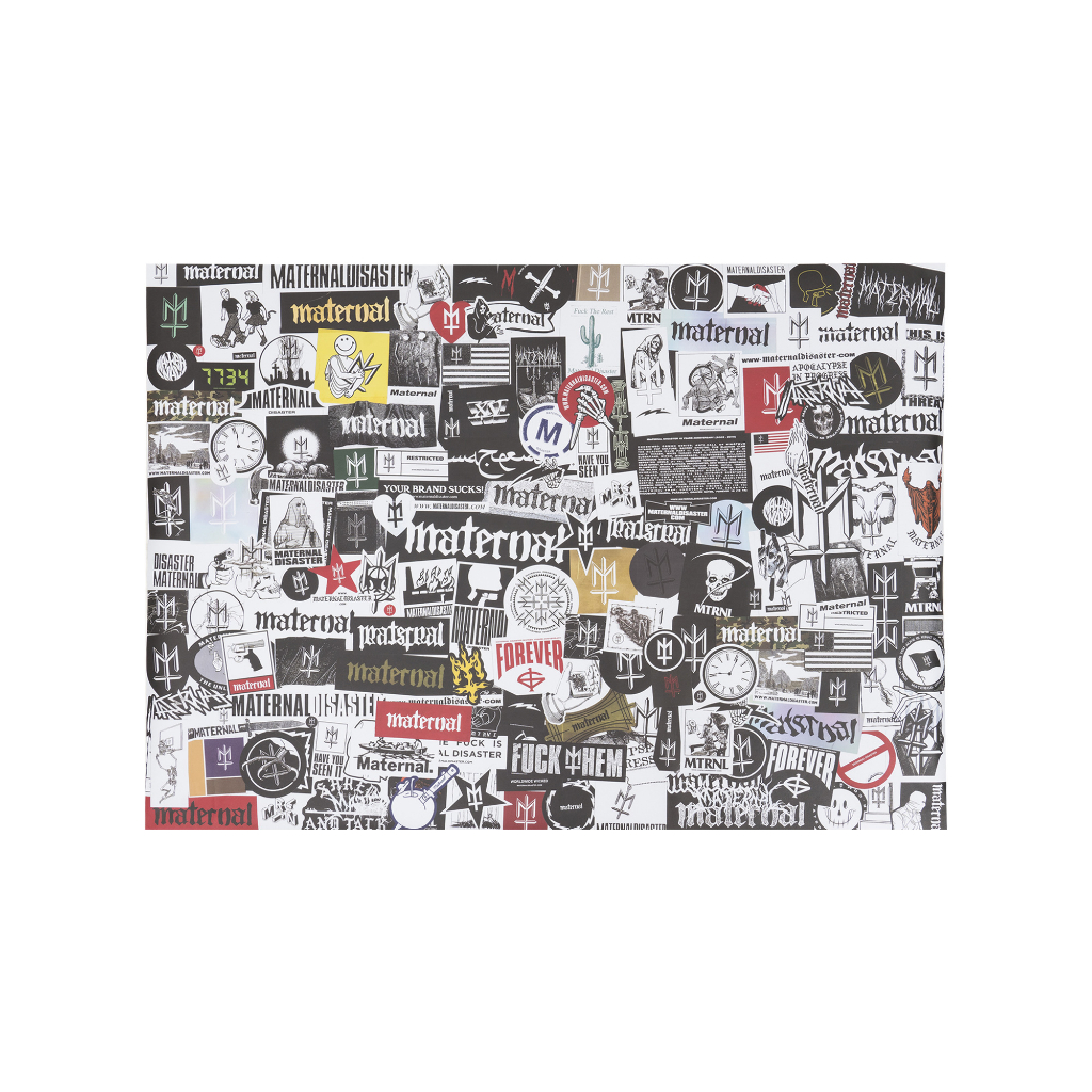 

MATERNAL DISASTER WRAPER 2 PACK DISARRAY WRAPPING PAPER