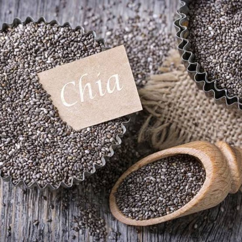 

Organic Black Chia Seed Mexico 250gr Biji Chia Seeds Premium