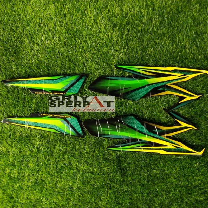 striping sticker rx king 2005 hijau