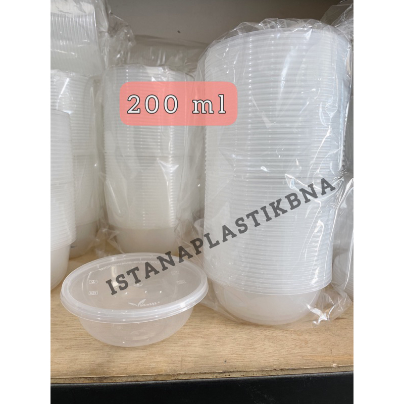 Cup 200 ml Bowl Bulat Meiji