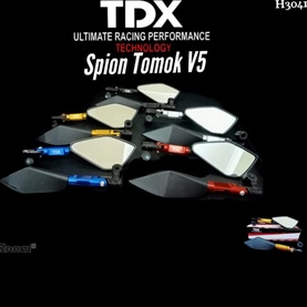 Spion Tomok Universal Motor Vario Mio beat nmax lexi aerox adv pcx supra vixion ninja satria fu shogun thunder verza fino xeon m3 honda yamaha suzuki kawasaki  v2 v5  segi 5 full cnc tomok