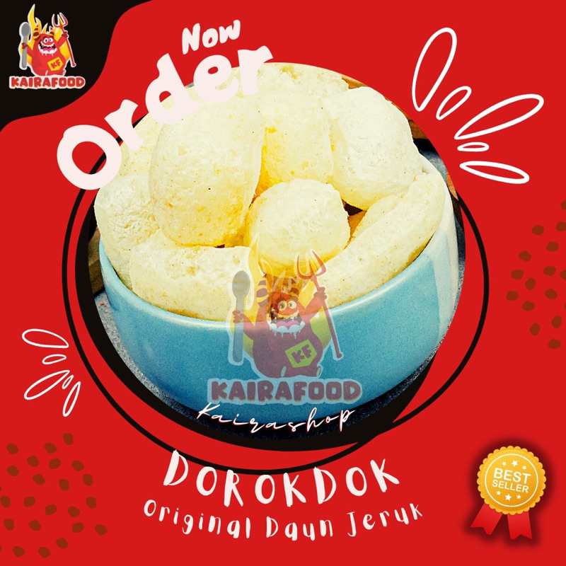 500 GRAM DOROKDOK ORIGINAL DAUN JERUK | PEDAS DAUN JERUK