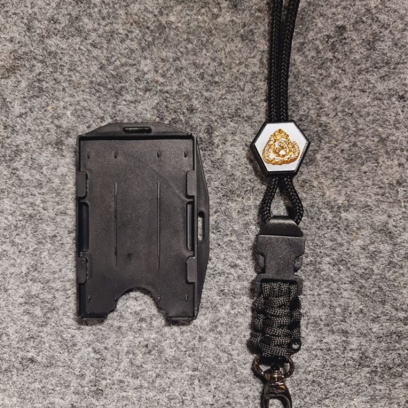 

tali lanyard id card logo tribrata holder