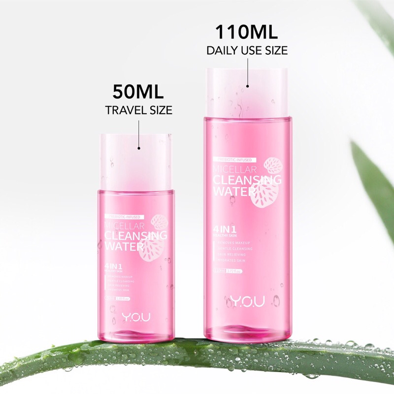 [BISA COD] Y.O.U - YOU Prebiotic-Infused Micellar Cleansing Water - Micellar Water YOU