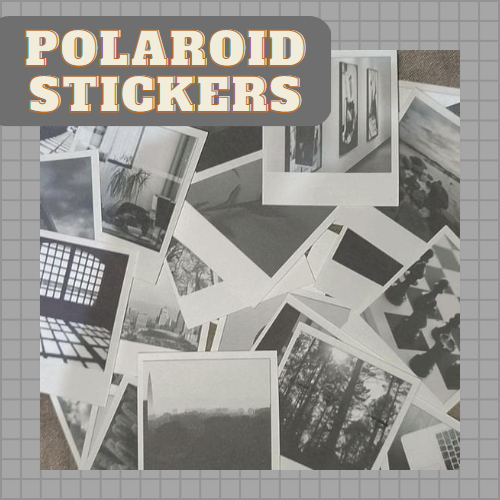 

[30 pcs] polaroid stickers/ stiker polaroid aesthetic untuk jurnal dan scrapbook