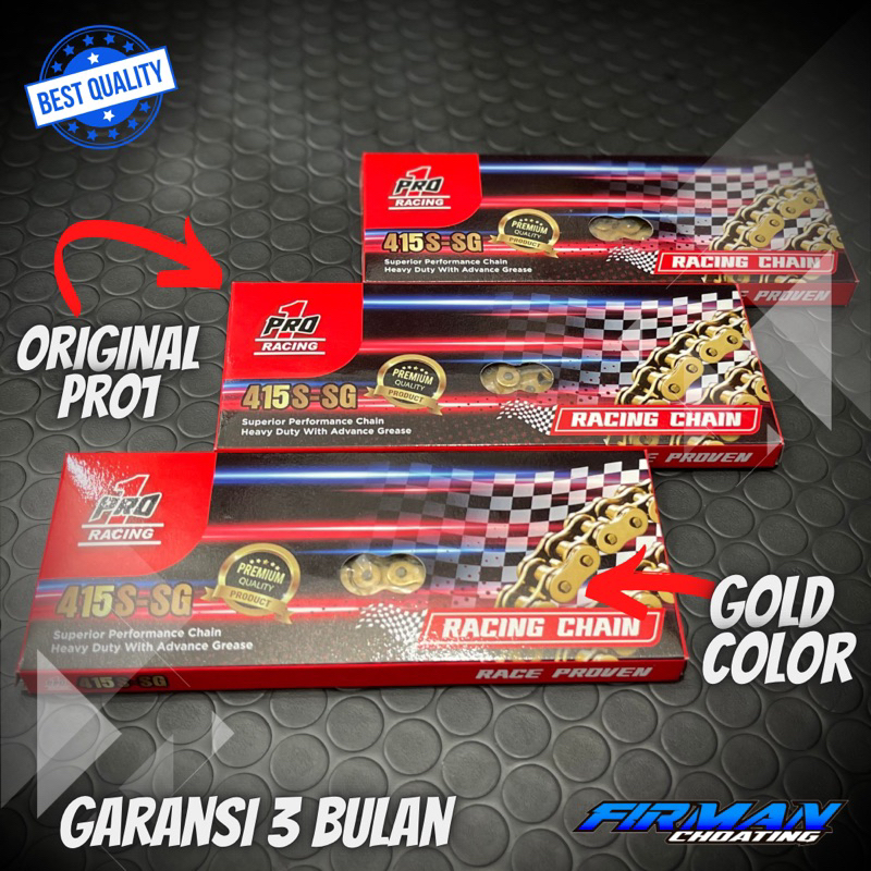 RANTAI PRO1 415 GOLD 130L RXKING F1ZR JUPITER VEGA JUPITER MX MX KING DLL UNIVERSAL