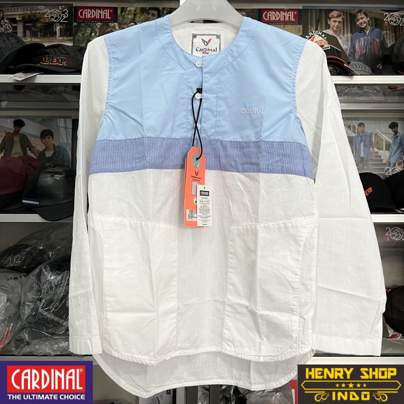 Baju Koko Cardinal Kids Anak Lengan Panjang Original