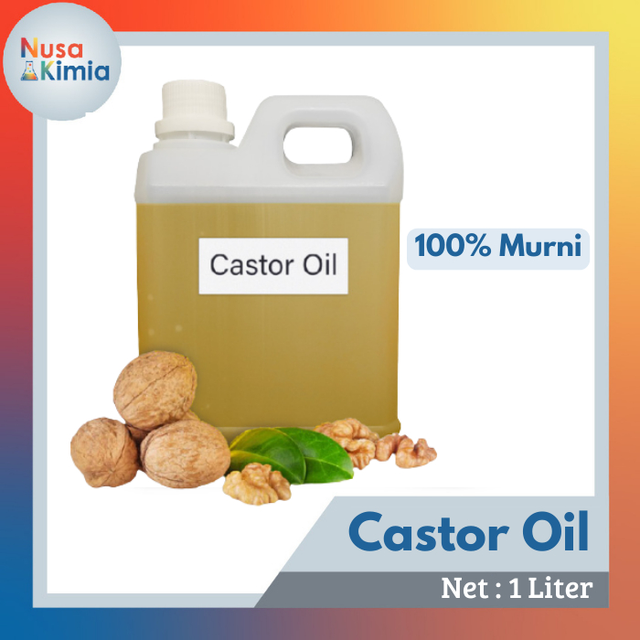 Castor Oil / Minyak Jarak Murni 1 Liter