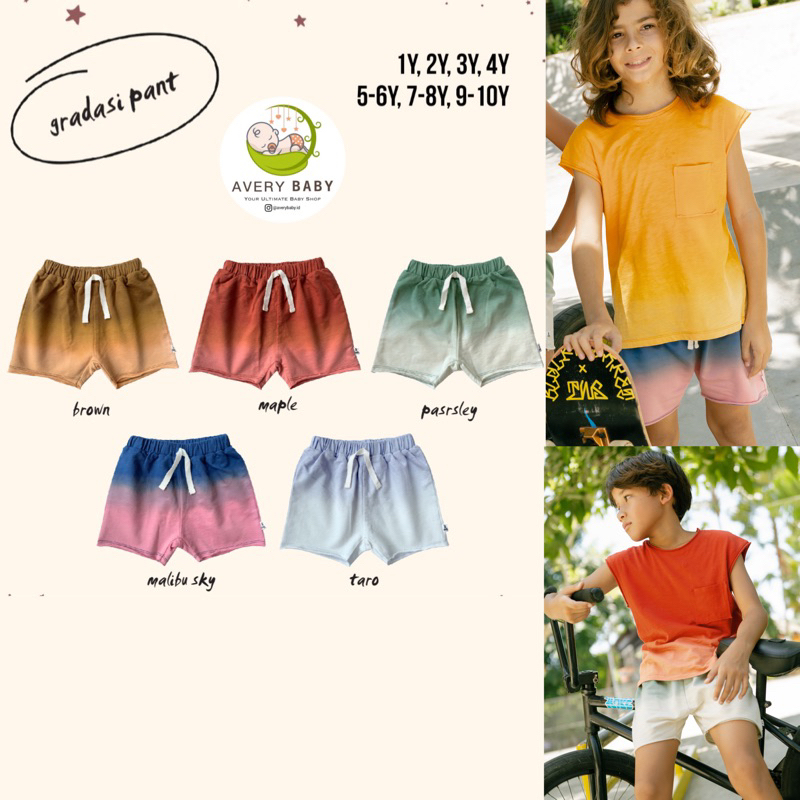 BOHOPANNA GRADASI PANTS/ SHORT CARGO bohopanna/ Cargo pants/ Celana anak