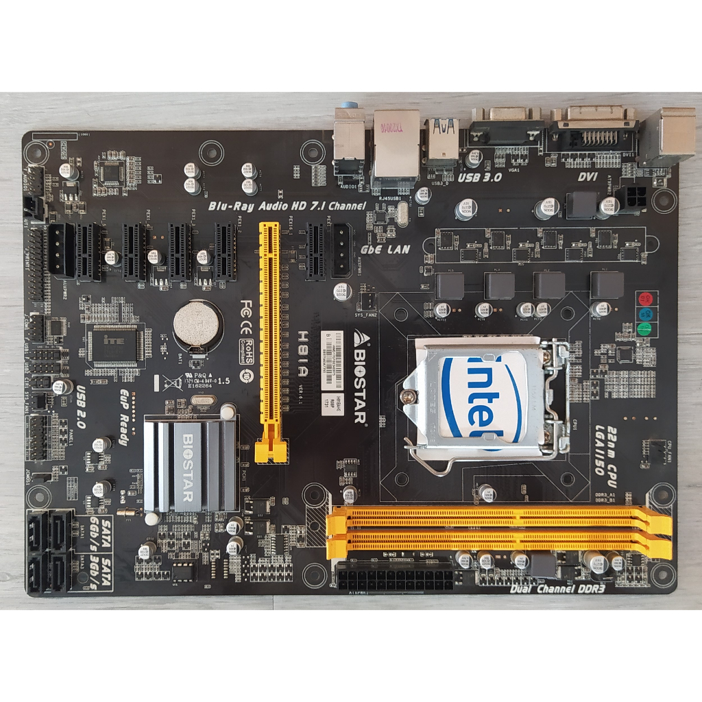 Motherboard H81A Biostar LGA 1150 Mainboard Mobo