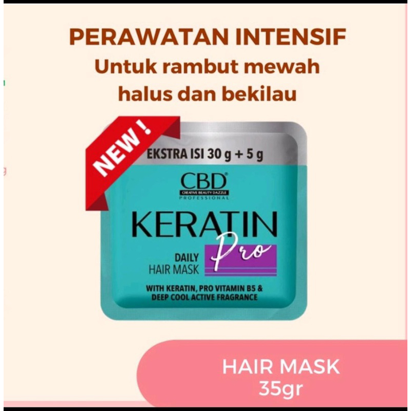 CBD keratin pro hair mask