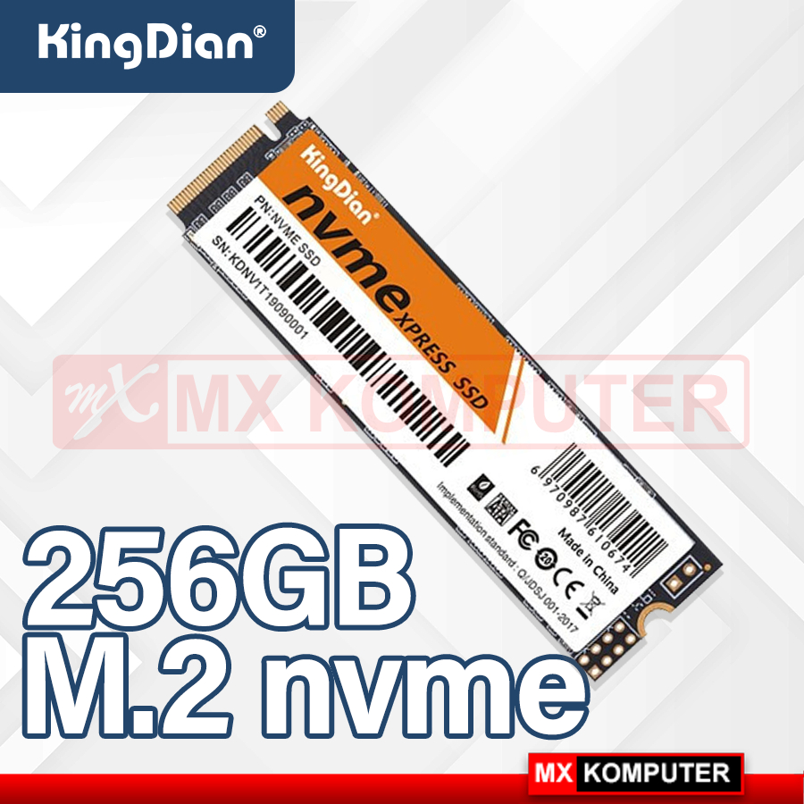 SSD NVME KINGDIAN PCIe 3.0 256GB M.2 NVME GEN 3
