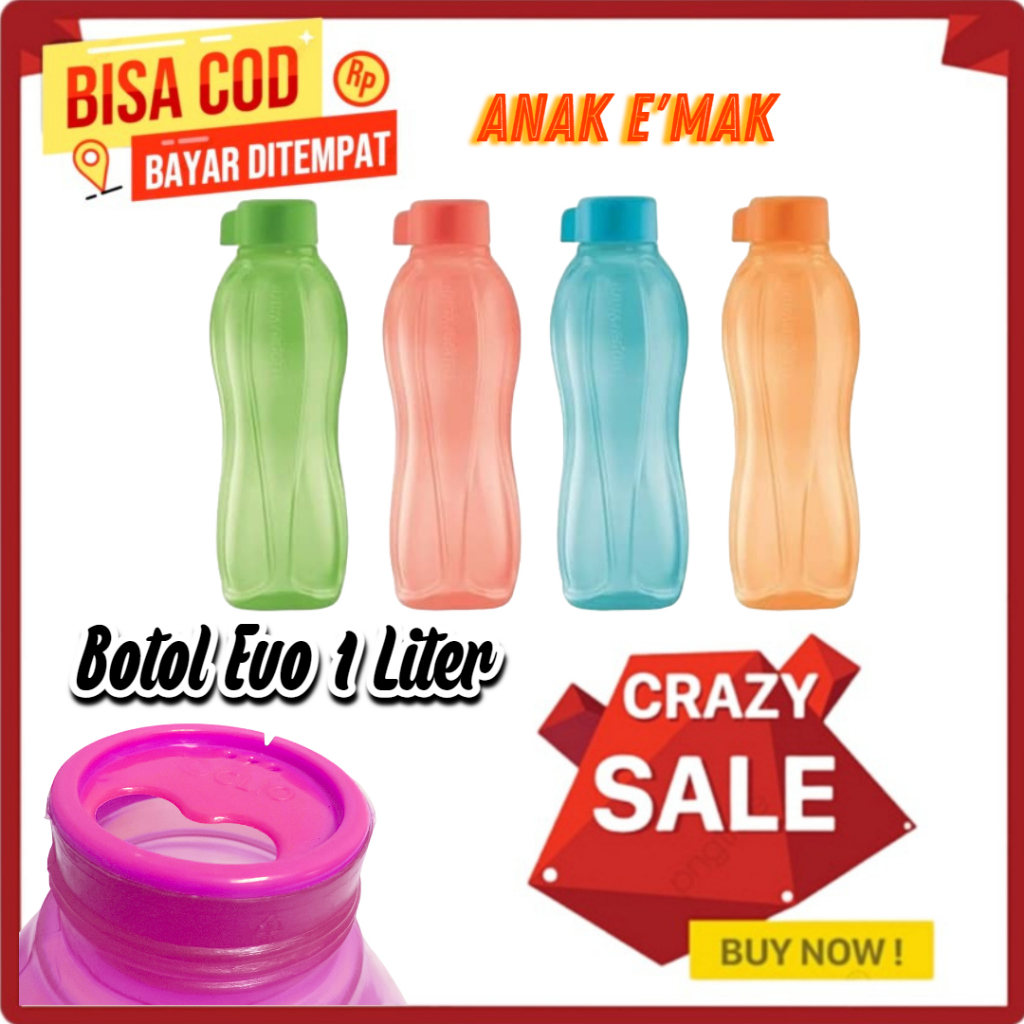Botol Minum Clio 1000ML Tempat Air Minum 1 Liter Air