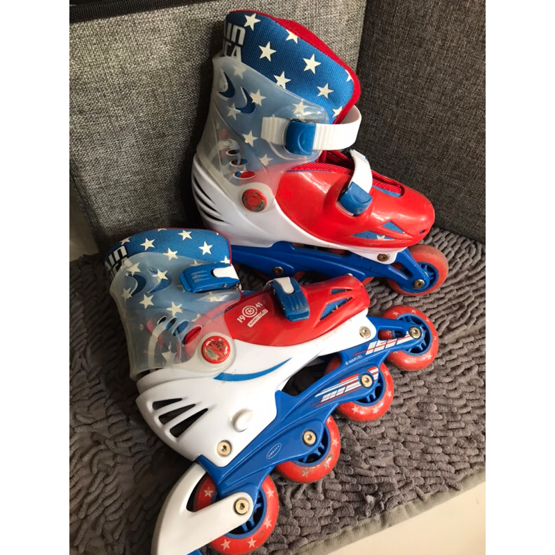 inline skate anak preloved original marvel