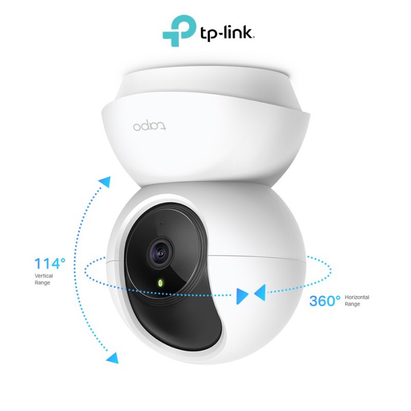 TP-LINK Pan/Tilt Home Security Wi-Fi Camera Tapo C200 CCTV