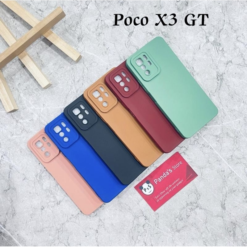 Softcase Pro Camera Poco X3 GT Candy Case Full Color 3D Silikon TPU