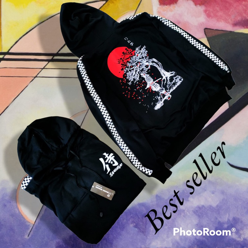 HOODIE MOTIF SAMURAI JEPANG | JAKET MOTIF SAMURAI JEPANG