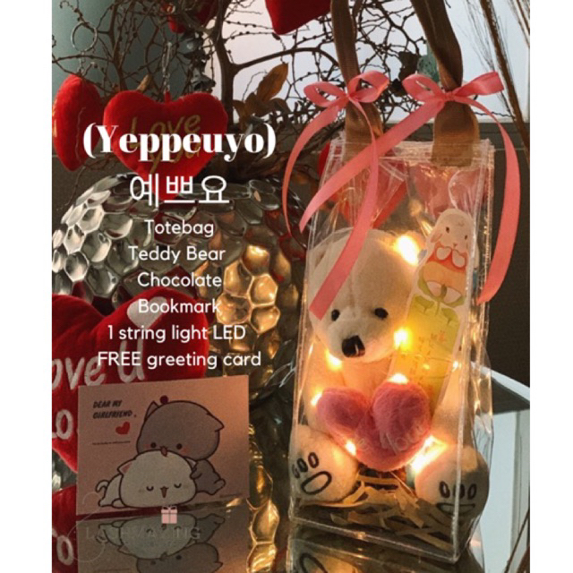 Yeppeuyo  Gift / Kado Pacar  / Hadiah Cewek / Valentine Hampers / Gift untuk Pacar / Kado Pacar / Gi