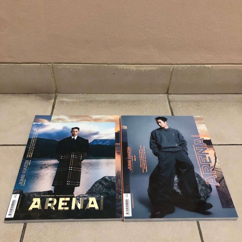 [READY STOCK] MAGAZINE MAJALAH ARENA JUNG HAE IN IVE REI, Jung Ilwoo, Woo Wonjae, New Hope Club