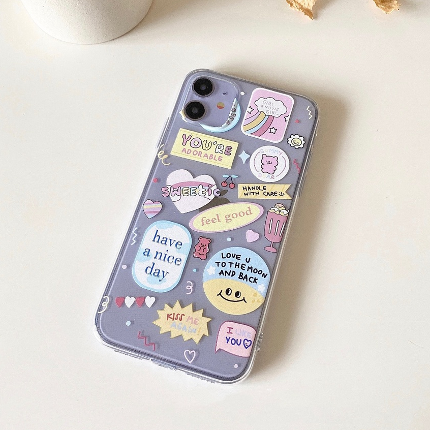 Love Moon printing anticrack case huawei honor hot 12i 11 play 11 note pro smart 6 7a 8a 8x 9i 9 lite p30 pro zenfone max pro m1 m2 live l1 l2 lenovo a6000 a6600 a7000 a7700 infinix smart 4 5 hot 8 9 play 9 10s 10 play