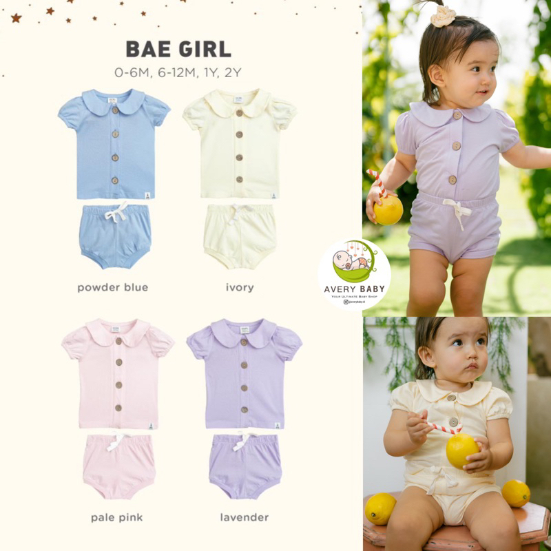 BAE SET GIRL BOHOPANNA / BOHOPANNA BAE SET GIRL BOHOPANNA SET / SETELAN BAYI