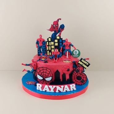 

UK 20CM SPIDERMAN / KUE ULANG TAHUN