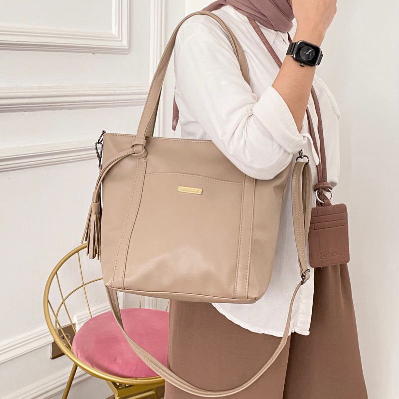 Kayla Totebag - Tweelyforbag - Tas Selempang Wanita - Tas Wanita