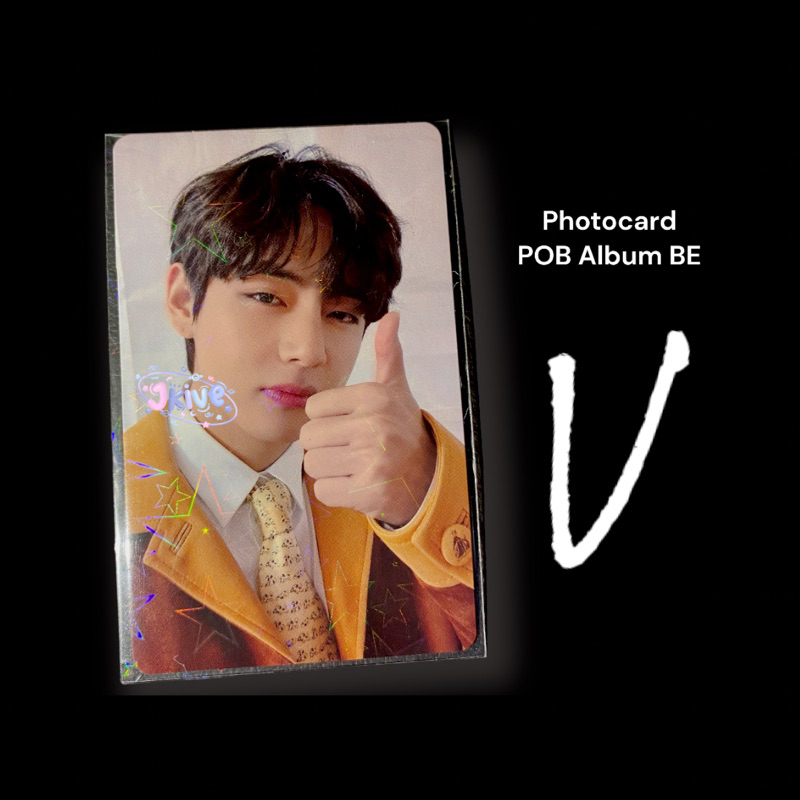 PHOTOCARD PC BTS V POB PO BENEFIT BE