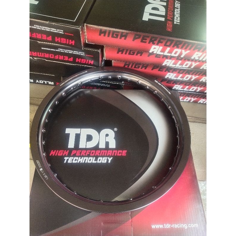 VELG TDR TITANIUM GREY RING 17X160+185 TDR ORIGINAL RING 17