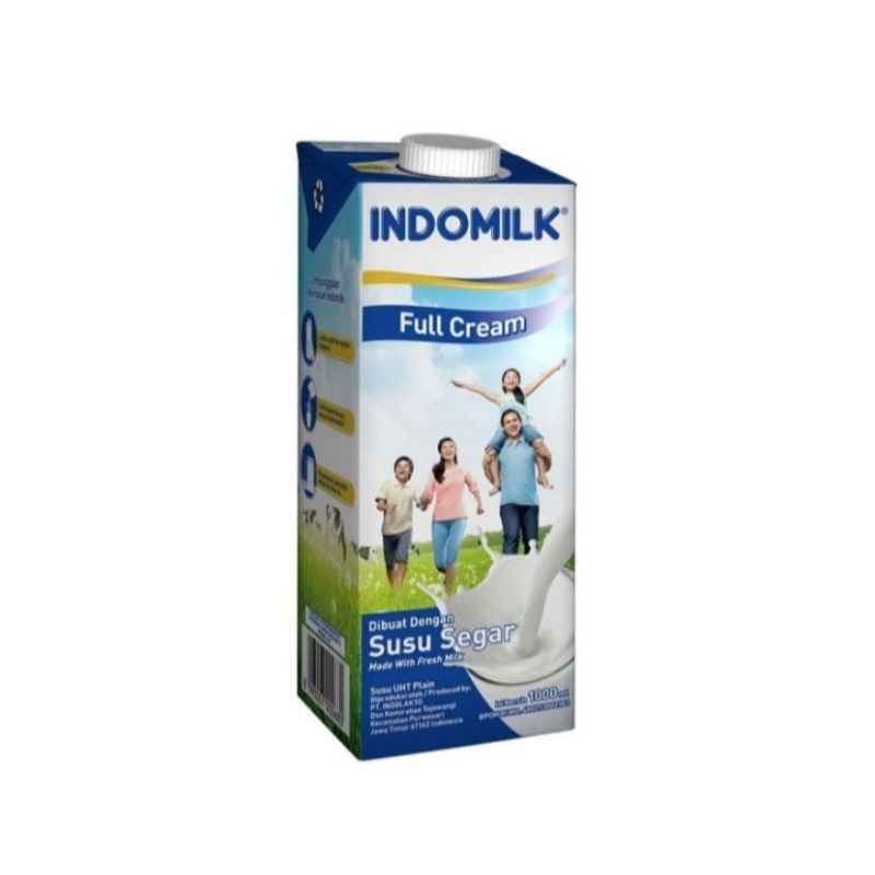 

° Indomilk UHT Plain 1000 ml