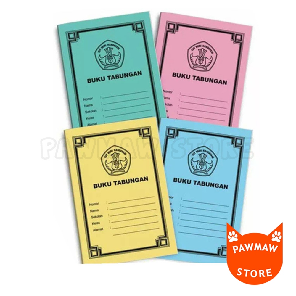 

Buku Tabungan Sekolah/Buku Tabungan Kecil ( PACK )