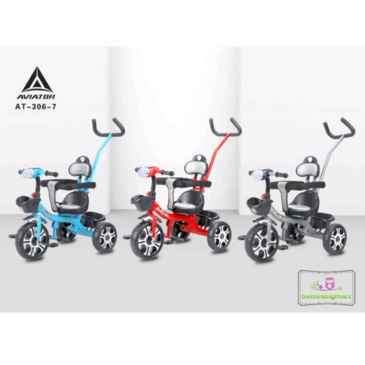 SEPEDA ANAK RODA 3 TIGA TRICYCLE AVIATOR AT 115 / AT 315-7 / AT 306 7 / AT 105 7 / TC 03 / TC 06 / T 21 / GY 101 / GY 1122 PMB GYRO DORONGAN