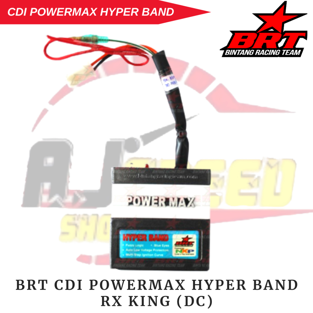 BRT Racing CDI Powermax Hyperband RX King arus DC / BRT CDI Powermax Hyper Band / BRT Original