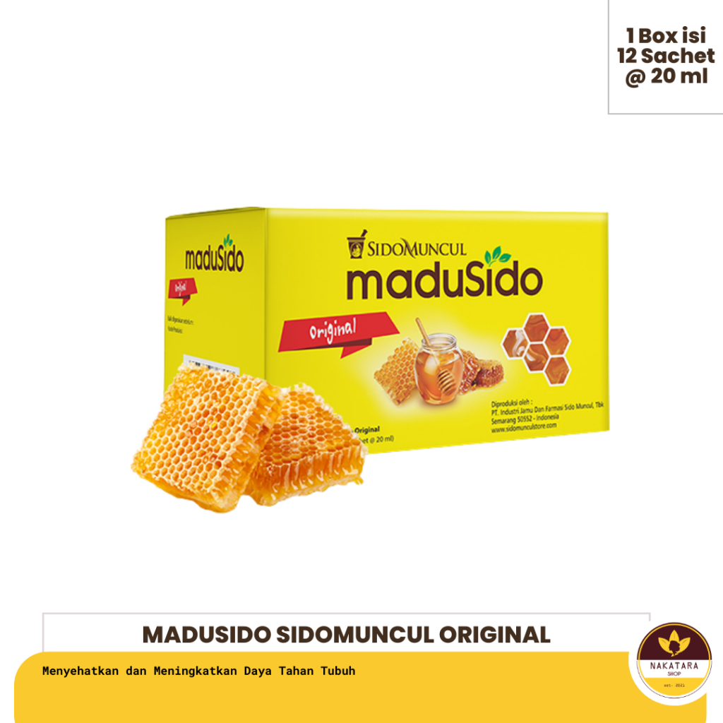 

MADUSIDO SIDO MUNCUL ORIGINAL ISI 12 SACHET