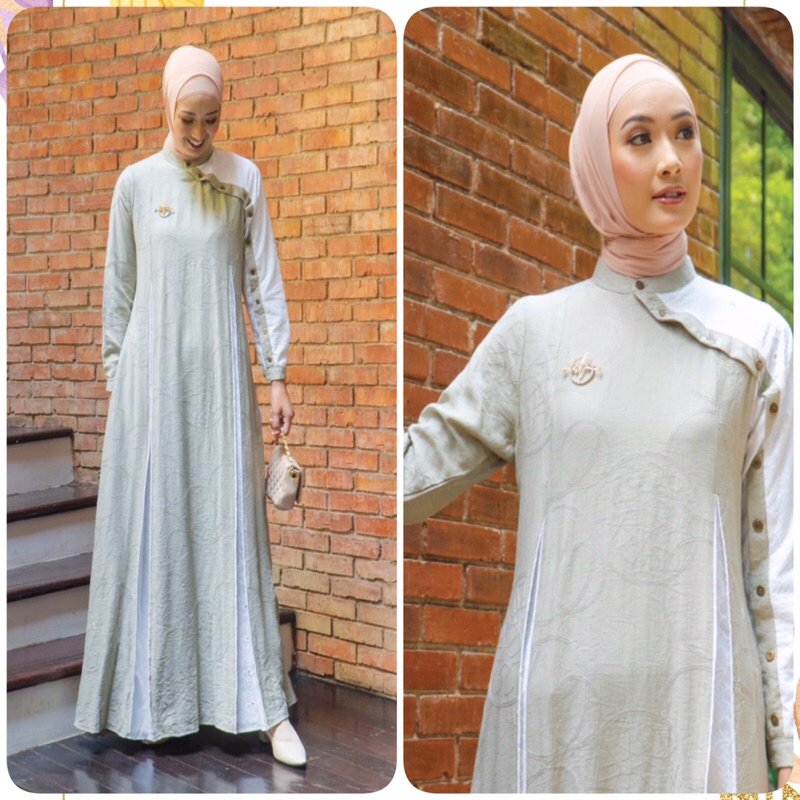 GAMIS WANITA MUSLIMAH HIFZA DRESS BY ALIRA FASHION