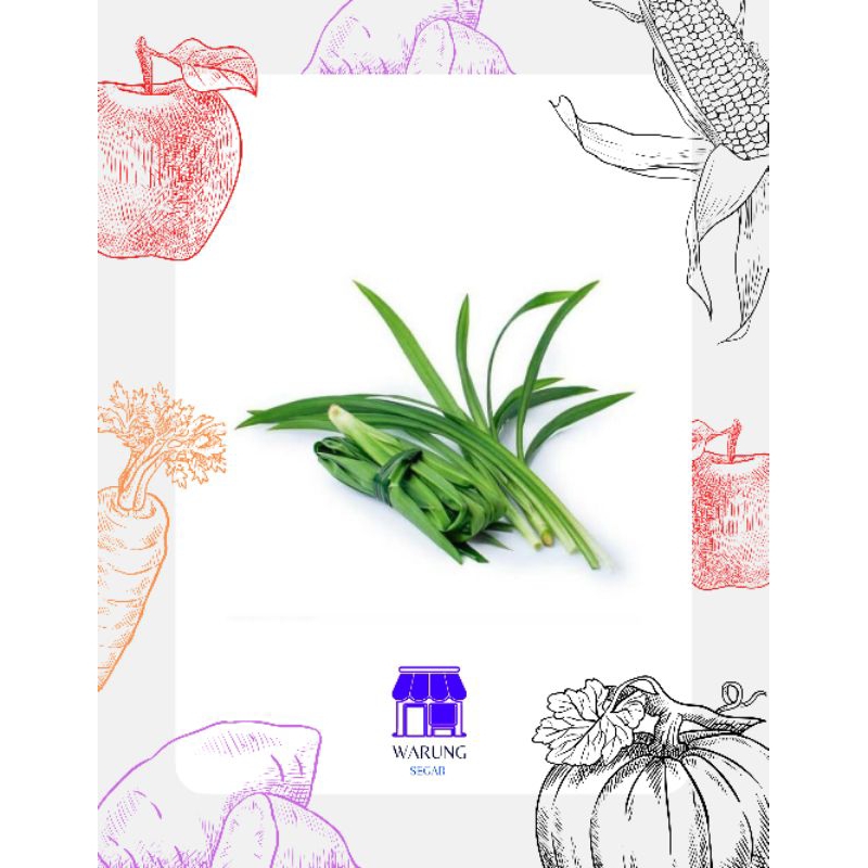 

DAUN PANDAN SEGAR 100g